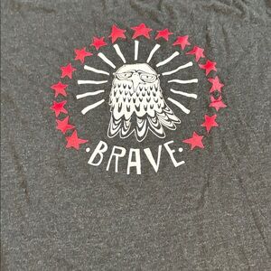 Rags to Raches White and Pink Star Tee